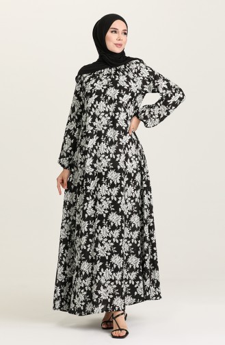 Robe Hijab Noir 3296-07