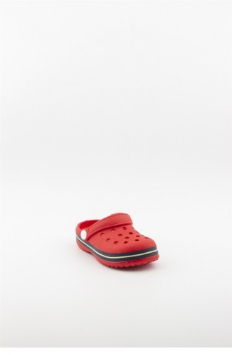 Akınalbella Çocuk Yazlık Sandalet Terlik E196 P 046 06 Mm Kırmızı Lacıvert Beyaz