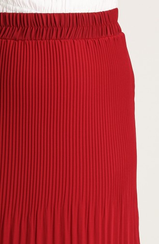 Claret Red Skirt 3109-05