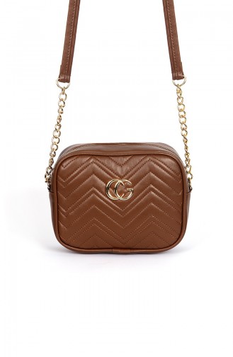 Tobacco Brown Shoulder Bag 110200