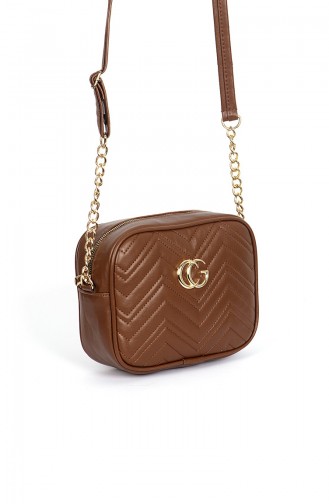 Tobacco Brown Shoulder Bag 110200