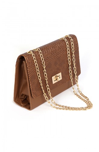 Tobacco Brown Shoulder Bag 140675