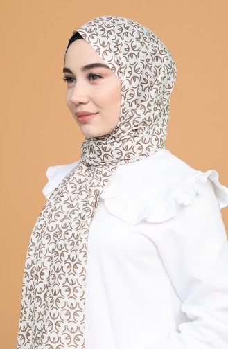 Cream Shawl 19087-10