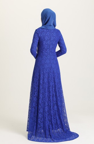 Habillé Hijab Blue roi 5083-02