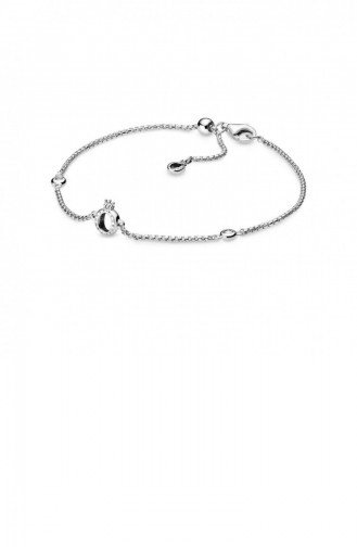 Bracelet Gris argenté 598276CZ-20-17