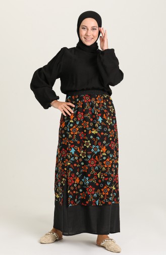 Black Skirt 2525B-01