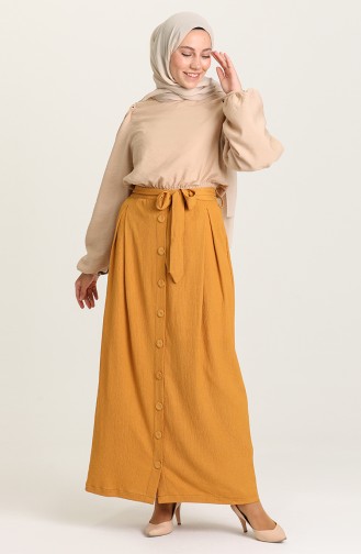 Mustard Skirt 3108-04