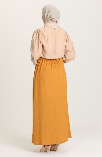 Mustard Skirt 3108-04