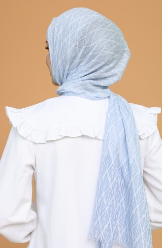 Blau Schal 10060-07
