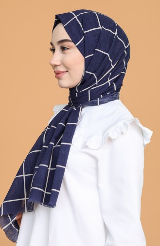 Navy Blue Shawl 10080-02