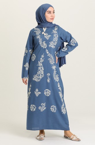 Robe Hijab Indigo 5004-05