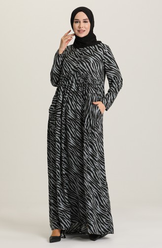 Robe Hijab Noir 3291-01