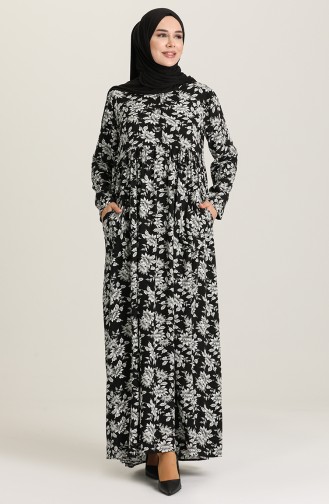 Robe Hijab Noir 3292-03