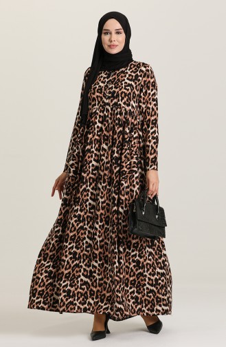 Black Hijab Dress 3292A-01