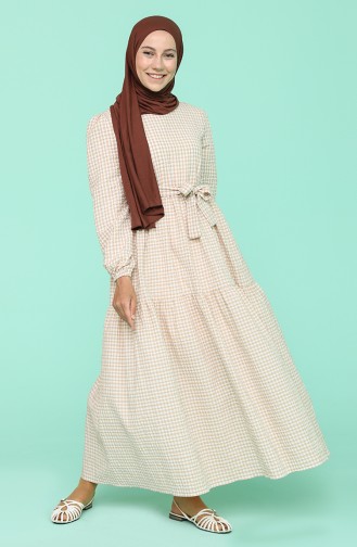 Mink Hijab Dress 5340B-01