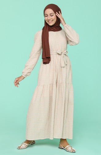 Mink Hijab Dress 5340B-01