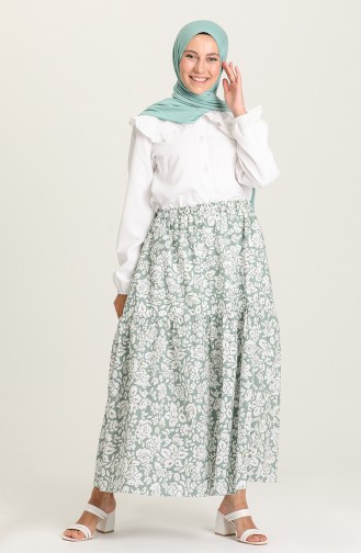 Green Almond Skirt 4434-05