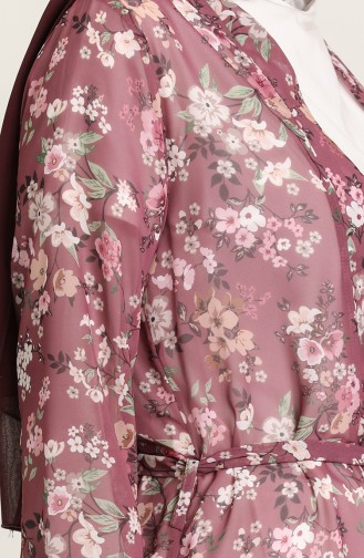 Kimono زهري باهت 5651-02