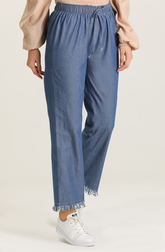 Pantalon Bleu Jean 4056-03