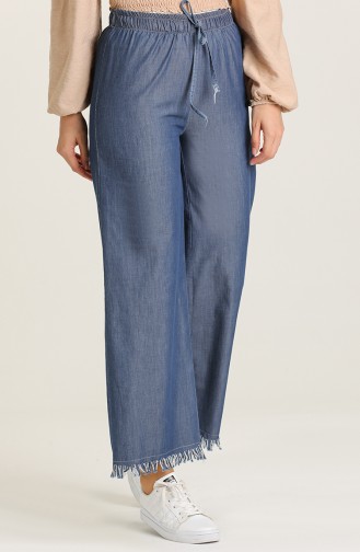 Jeansblau Hose 4057-03