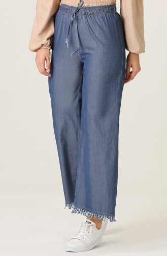 Jeansblau Hose 4057-03