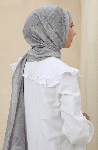 Light Gray Shawl 44160-2519