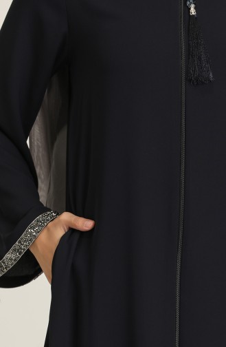 Navy Blue Abaya 2005-03