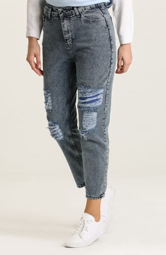 Pantalon Bleu Jean 7514-03