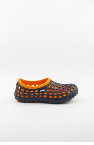 Orange Sea and Pool Shoes 3790.MM LACIVERT-TURUNCU