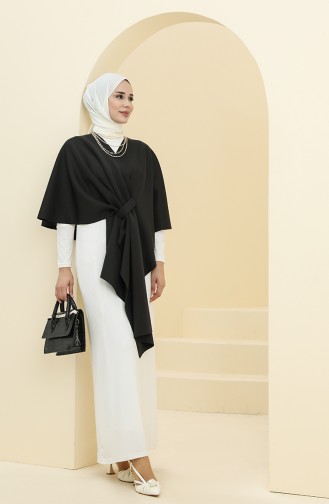 Schwarz Poncho 228354-01