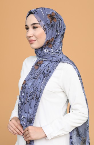 شال أزرق 688-104