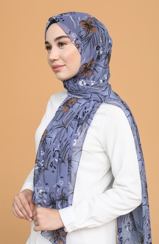 شال أزرق 688-104
