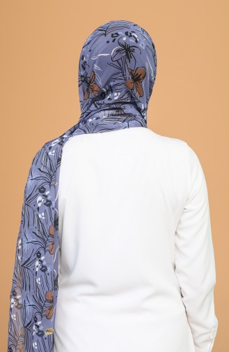 شال أزرق 688-104