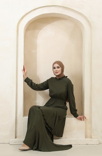 Robe Hijab Khaki 8330-03