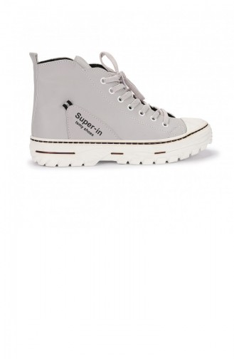 Gray Bot-bootie 20KBOOTAYK00055_GRI
