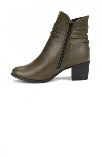 Bottes-Bottines Khaki 20KBOOTAYK00053_F
