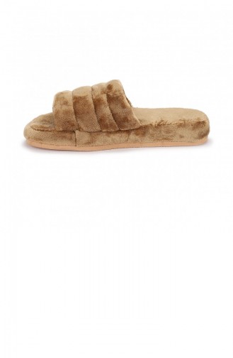 Tobacco Brown Woman home slippers 19KAYAYK0000108_TAB