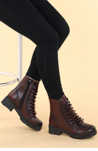 Claret Red Boots-booties 20KBOOTAYK00134_BR