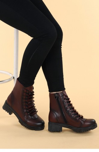 Claret Red Boots-booties 20KBOOTAYK00134_BR