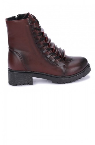 Claret Red Boots-booties 20KBOOTAYK00134_BR