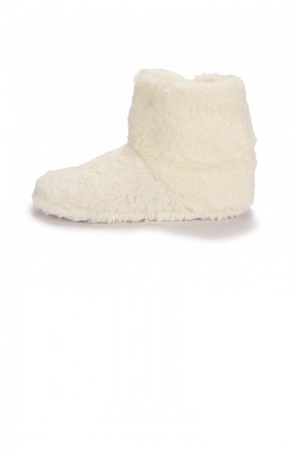 Creme Hausschuhe 20KPANAYK000006_Kre