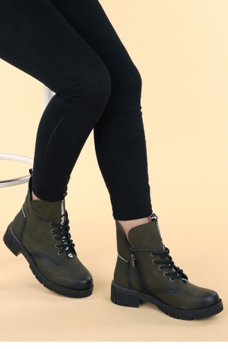 Khaki Boots-booties 20KBOOTAYK00125_F
