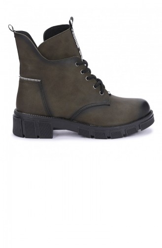 Bottes-Bottines Khaki 20KBOOTAYK00125_F