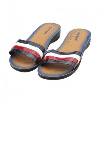 Navy Blue Summer slippers 19YAYGEZ0000063_C