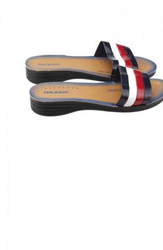 Navy Blue Summer slippers 19YAYGEZ0000063_C