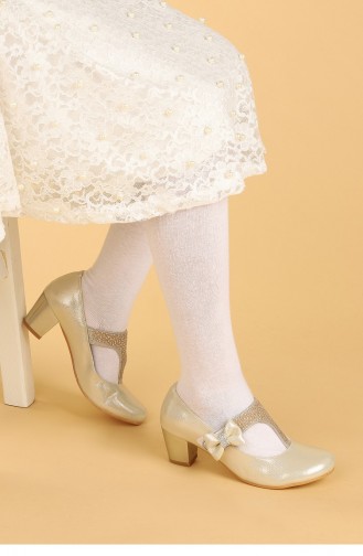 Chaussures Enfant Couleur Or 20YBABKIK000013_AL