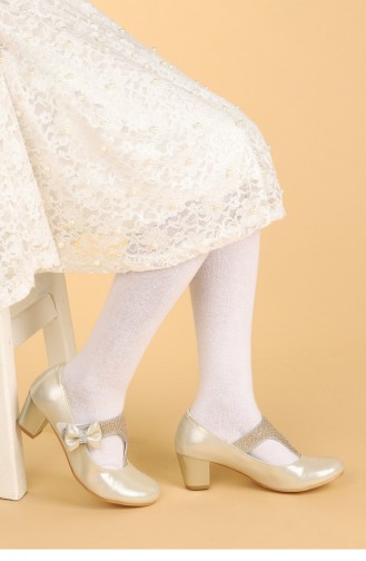 Chaussures Enfant Couleur Or 20YBABKIK000013_AL