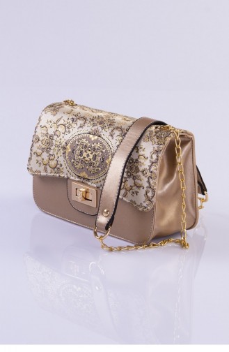 Gold Shoulder Bags 3245