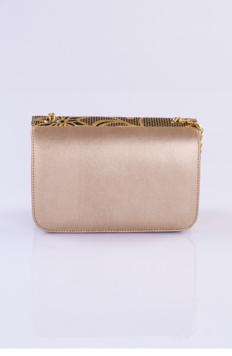 Gold Shoulder Bag 3269
