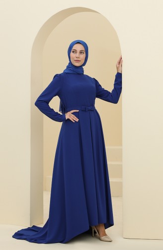 Habillé Hijab Blue roi 6053-03